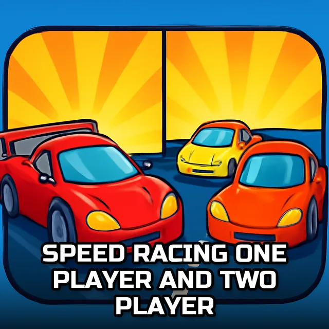 Speed Racing One Player And Two Player - Sprint Races game