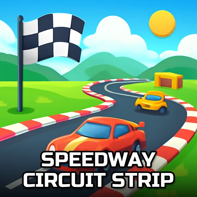 Speedway Circuit Strip - Sprint Races game