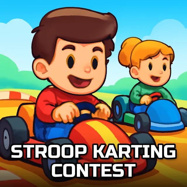 Stroop Karting Contest - Kart Racing game